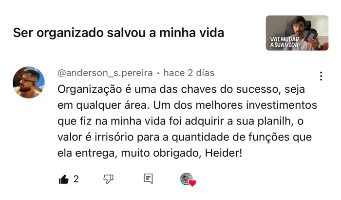 Depoimento de Anderson Pereira
