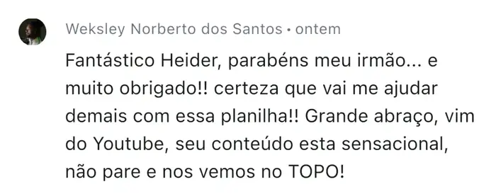 Depoimento de Wesley Norberto